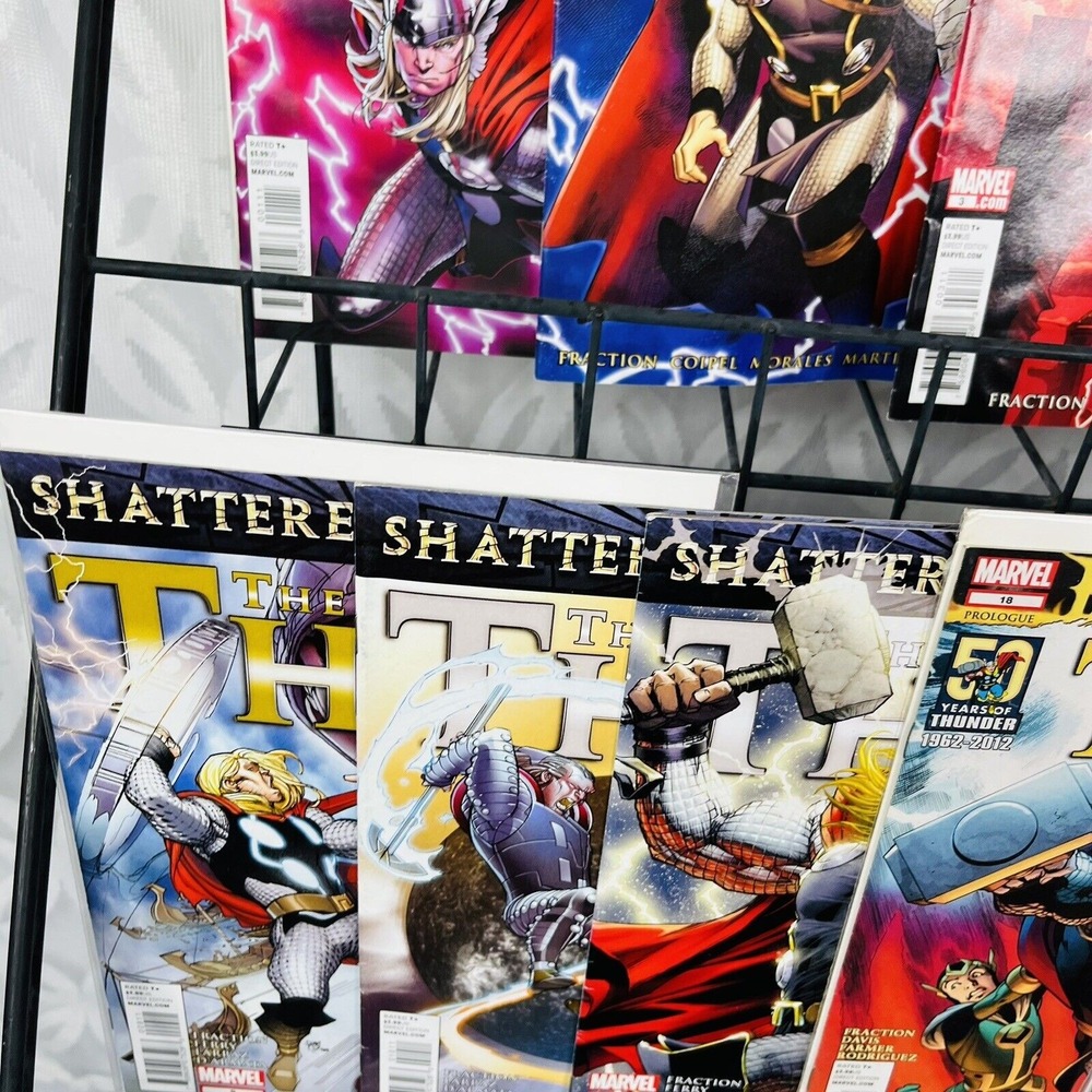 The Mighty Thor‎ 1-6 9-11 18-19 21 Annual 1 Lot (2011 Marvel) V Galactus key 1st - Picture 8 of 10